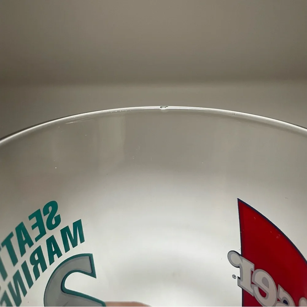 Budweiser pint glass